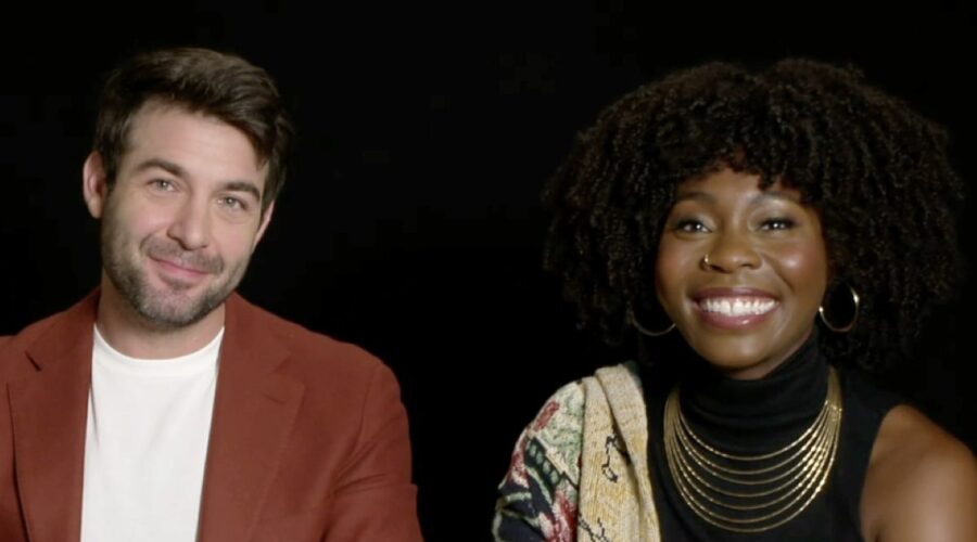 Intervista Tamera Tomakili E James Wolk, Happy Face, Paramount Plus