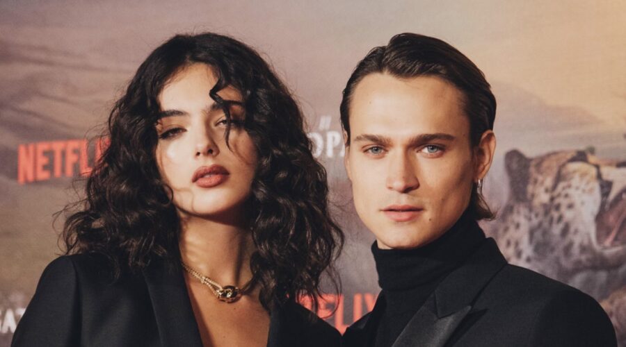 Saul Nanni E Deva Cassel Credits Premiere Virginia Bettoja Netflix
