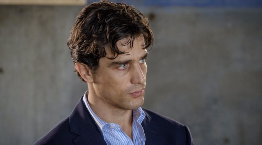 Alessandro Fella in una scena di “Maria Corleone”. Credits: Rti Mediaset.
