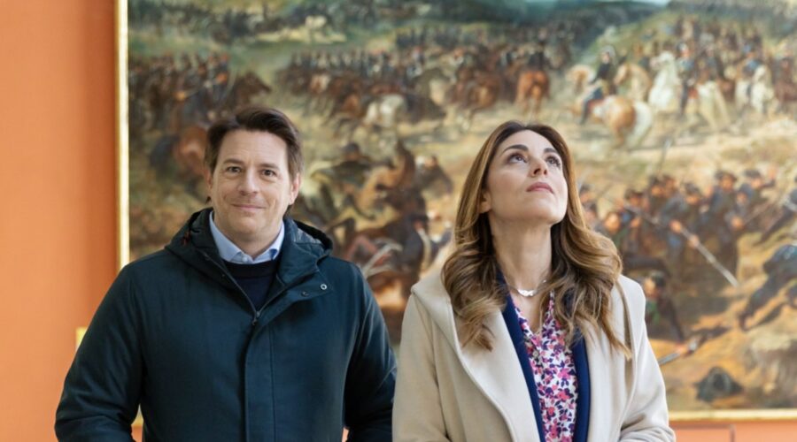 Michelangelo Tommaso (Filippo) e Miriam Candurro (Serena) in una scena di “Un Posto al Sole”, Credits: Rai.