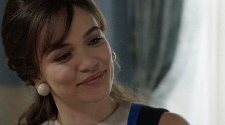 Gloria Radulescu (Marta) in una scena de “Il Paradiso Delle Signore 9 puntata 155”. Credits: Rai.