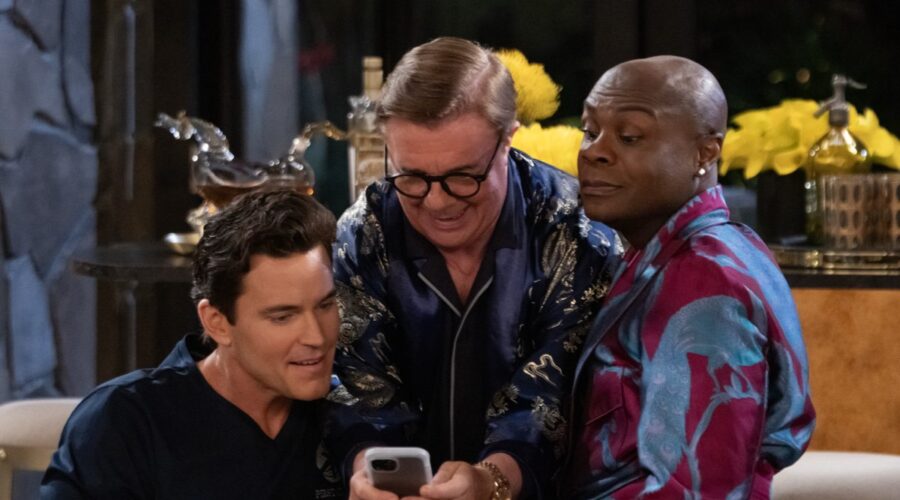 (Nathan Lane), Jerry (Matt Bomer) E Arthur (Nathan Lee Graham) In Mid-century Modern Credits Disney Plus
