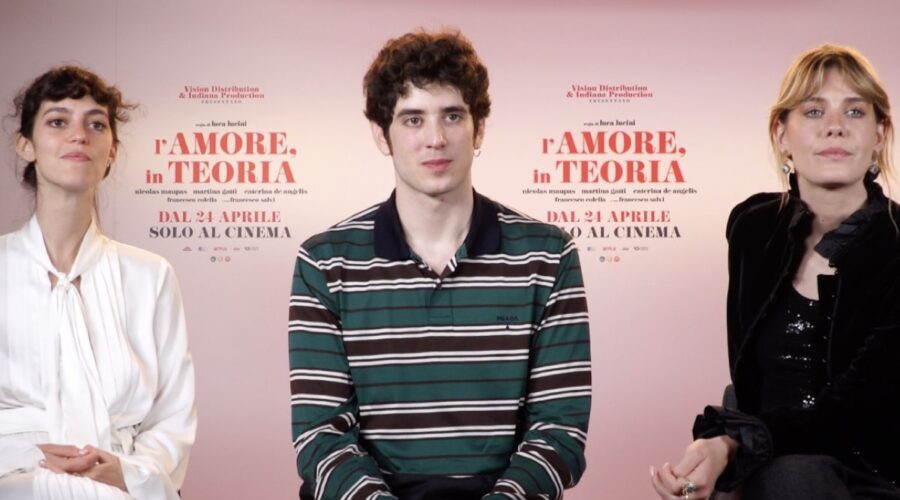 Nicolas Maupas, Caterina De Angelis E Martina Gatti Intervista L'amore, In Teoria Credits Vision Distribution