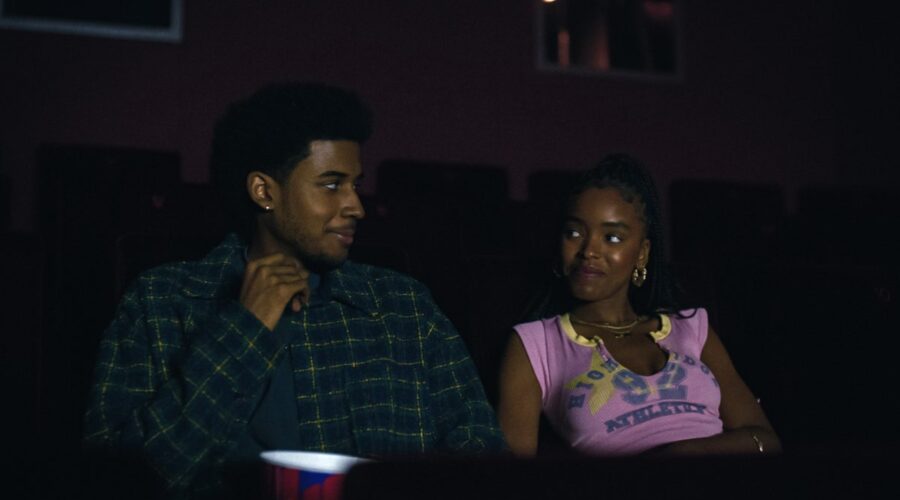 Forever (L To R) Michael Cooper Jr. As Justin Edwards And Lovie Simone As Keisha Clark In Episode 101 Of Forever. Cr. Courtesy Of Netflix