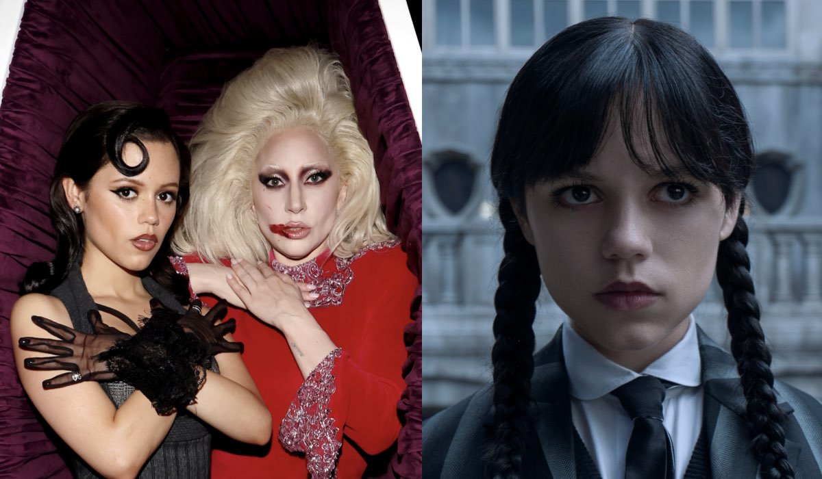Jenna Ortega E Lady Gaga A Tudum E In Mercoledì 2 Credits Netflix Jonathan Hession
