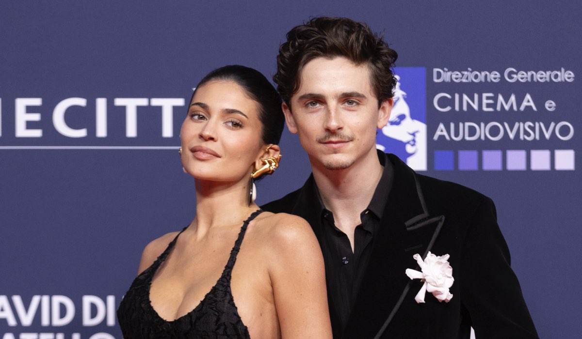 Timothée Chalamet E Kylie Jenner Accademiadelcinemaitaliano - Foto Luca Dammicco