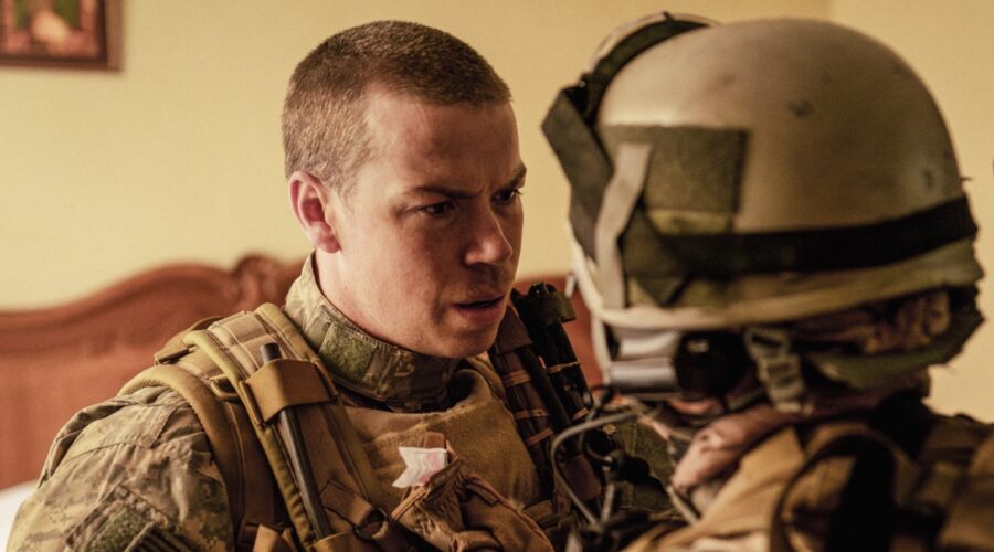 Will Poulter In Una Scena Di Warfare Credits I Wonder Pictures