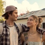Outer Banks. (L To R) Chase Stokes As John B, Madelyn Cline As Sarah Cameron In Episode 503 Of Outer Banks. Cr. Jackson Lee Davis/Netflix