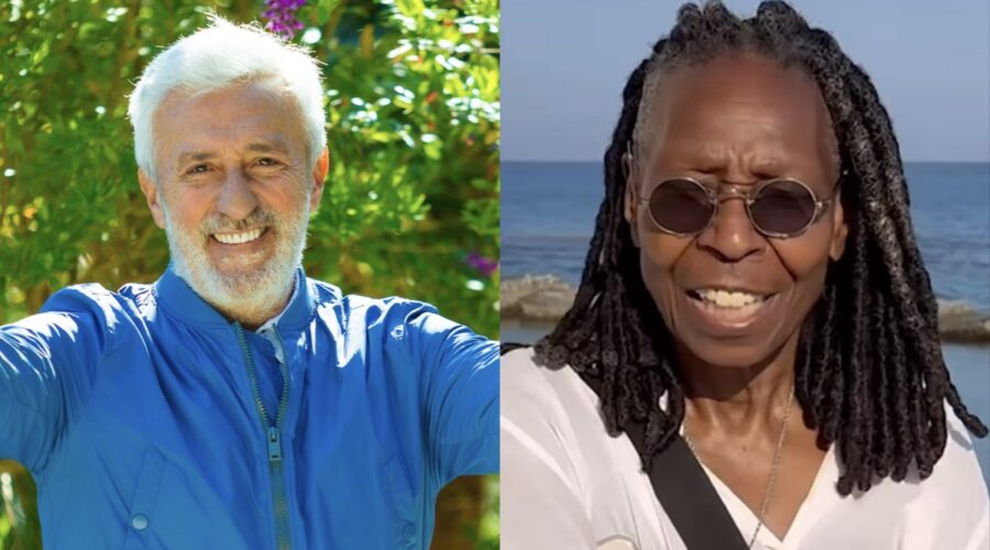 Patrizio Rispo E Whoopi Goldberg In Un Posto Al Sole E Via Instagram Credits Rai E Instagram