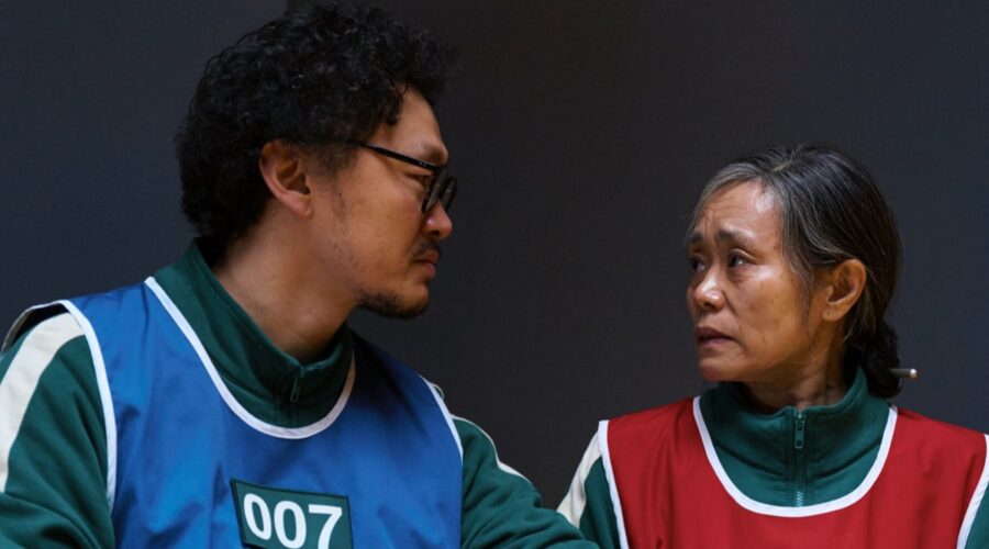 Yang Dong-geun E Kang Ae-shim In Squid Game 3 Credits Netflix