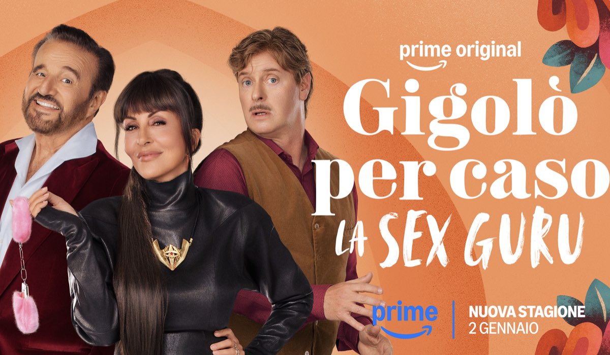 La locandina di “Gigolò per caso - La sex guru”. Credits: Prime Video.