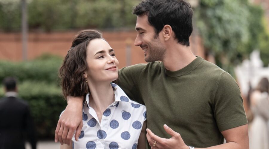 Lily Collins E Eugenio Franceschini In Emily In Paris 5 Credits Netflix