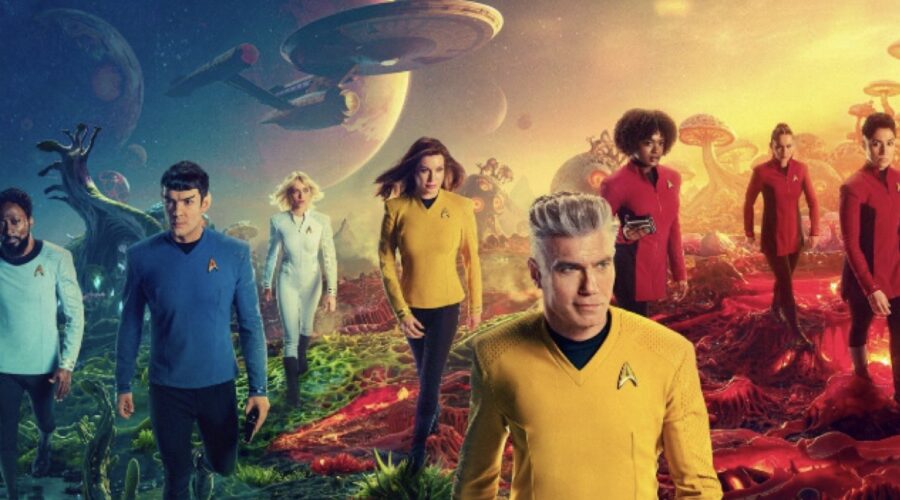 Locandina Di Star Trek Strange New Worlds 3 Credits Paramount Plus