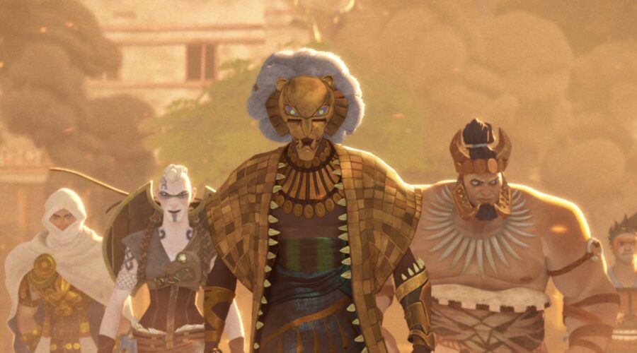 Immagine Di Scea Di Eyes Of Wakanda Credits Disney Plus