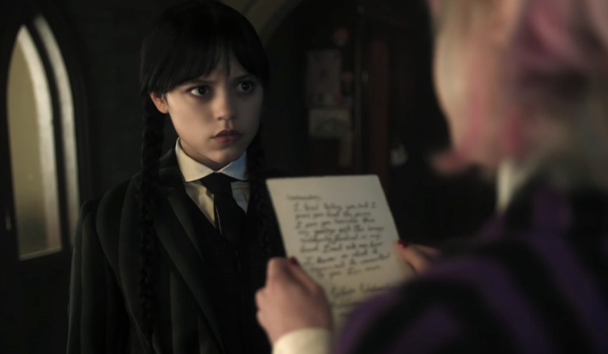 Jenna Ortega In Mercoledì 2 Credits Netflix