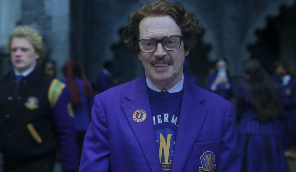 Steve Buscemi In Mercoledì 2 Credits Netflix