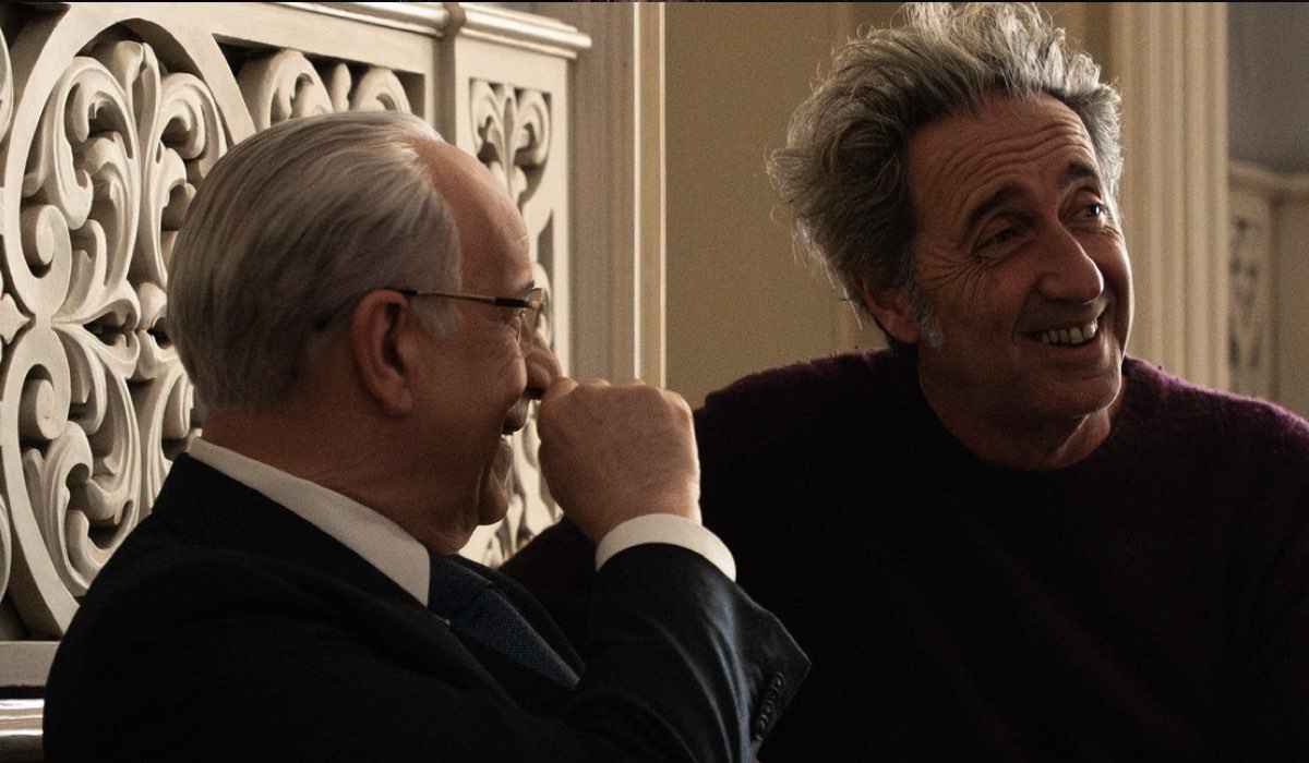 Toni Servillo E Paolo Sorrentino Sul Set Di La Grazia Credits Piper Film