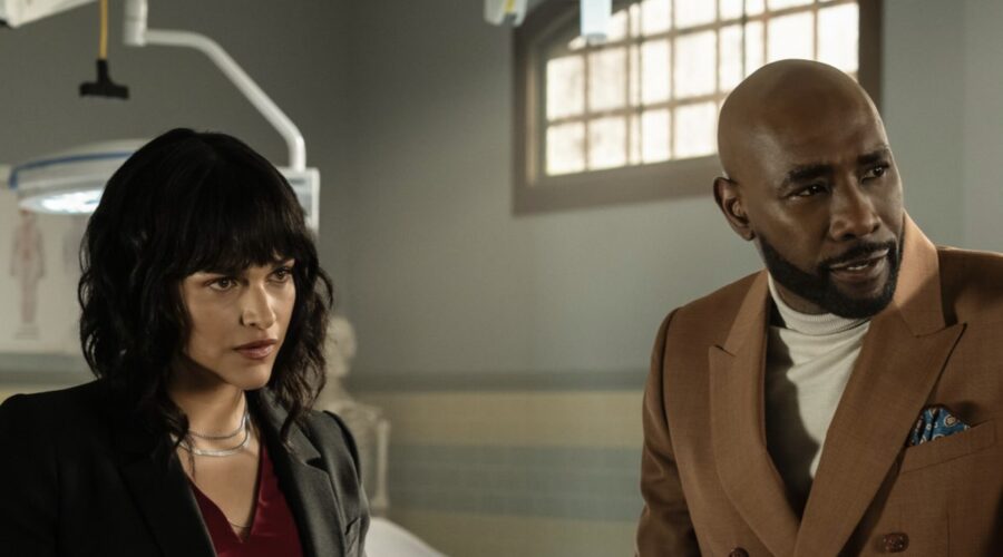 Watson - Paziente Punto Interrogativo Canale 5 Eve Harlow (Ingrid Derian) E Morris Chestnut (John Watson) Credits Rete In Rete