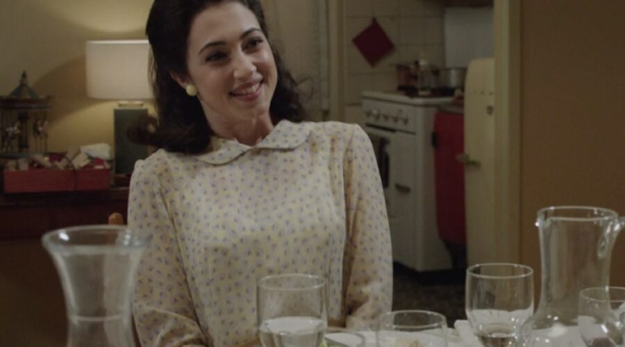 Clara Danese (Elvira Gallo) in una scena della puntata 4 de “Il Paradiso Delle Signore 10”. Credits: Rai.