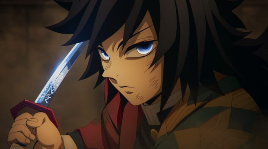Giyu Tomioka In Demon Slayer Il Castello Dell'infinito Credits Crunchyroll