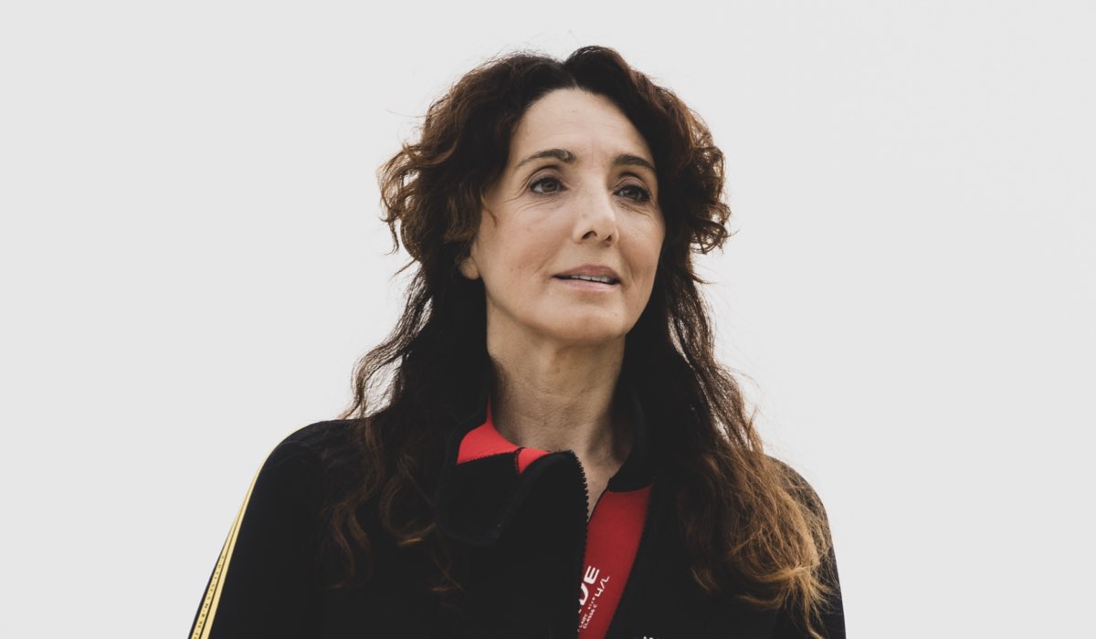 Manuela Mandracchia (Adriana Spada) in una scena dell'episodio 1 di “Balene - Amiche per sempre”. Credits: Rai.