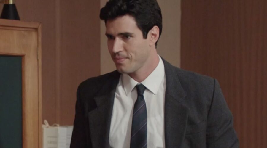 Danilo D'Agostino (Matteo Portelli) in una scena della puntata 4 de “Il Paradiso Delle Signore 10”. Credits: Rai.