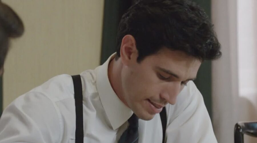 Danilo D'Agostino (Matteo Portelli) in una scena della puntata 4 de “Il Paradiso Delle Signore 10”. Credits: Rai.