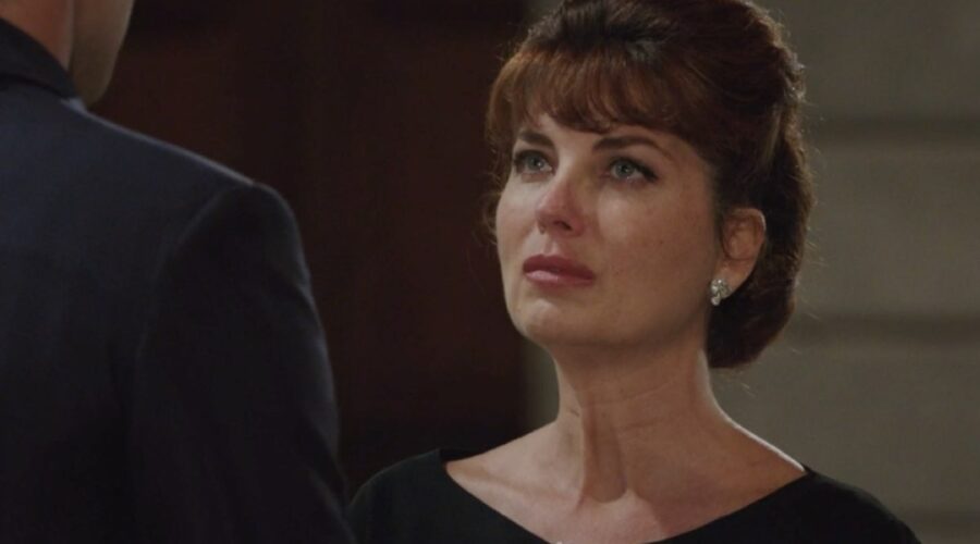 Vanessa Gravina (Adelaide di Sant'Erasmo) in una scena della puntata 4 de “Il Paradiso Delle Signore 10”. Credits: Rai.