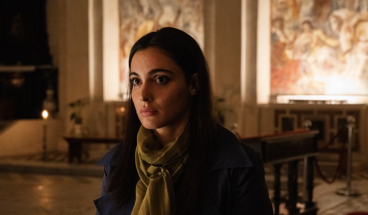 Chiara Celotto (Stella) in una scena di “Noi del Rione Sanità“. Credits: Gianni Fiorito/Rai.