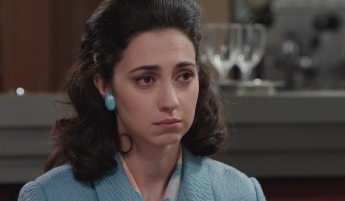 Clara Danese (Elvira Gallo) in una scena della puntata 15 de “Il Paradiso Delle Signore 10”. Credits: Rai.