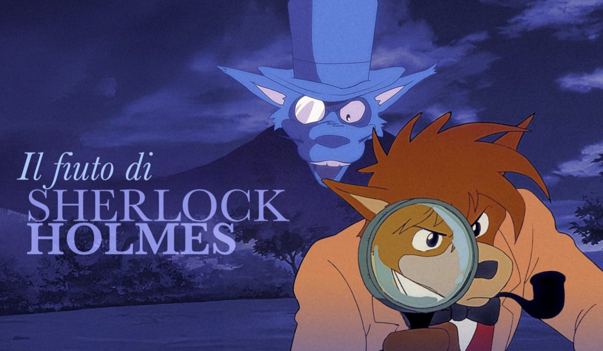 La locandina di “Il fiuto di Sherlock Holmes”. Credits: RaiPlay.