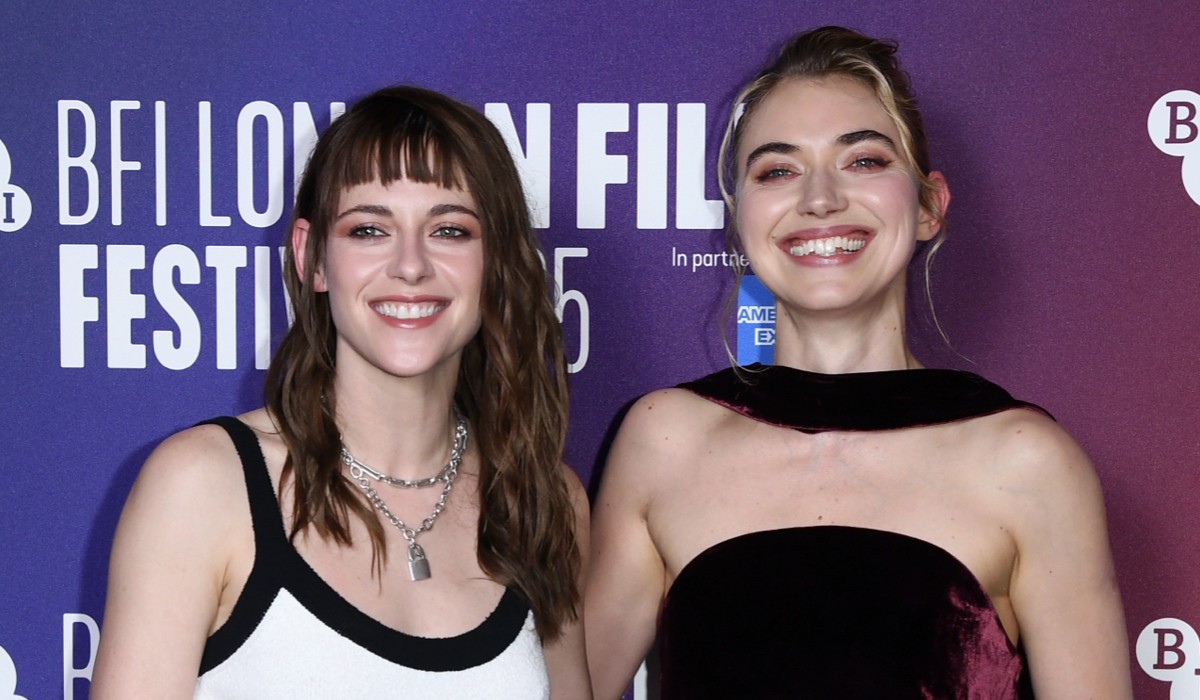 Kristen Stewart And Imogen Poots Attend The The Chronology Of Water Screening During The 69th Bfi London Film Festival
