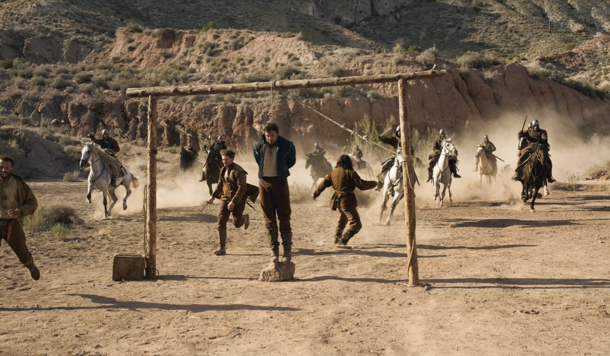 Una scena di gruppo di “Néro”. Credits: Netflix. © 2024 Netflix, Inc.