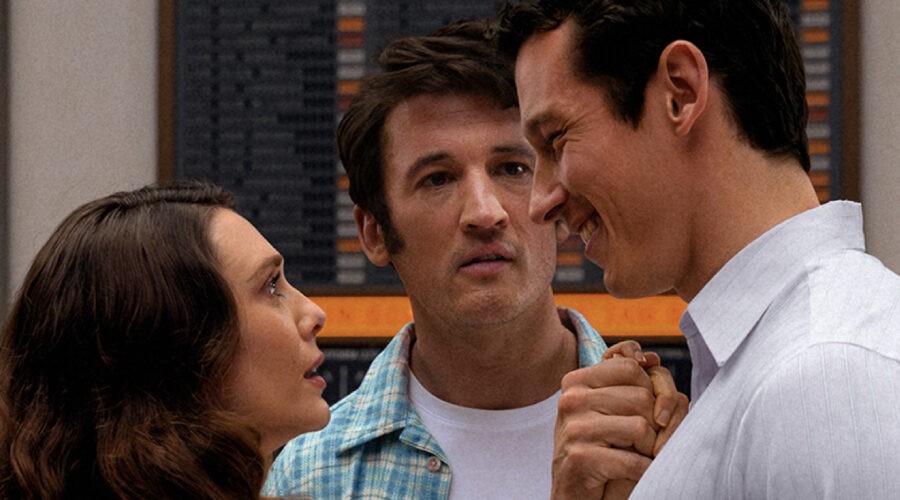 Elizabeth Olsen, Miles Teller, Callum Turner In Eternity Credits I Wonder Pictures