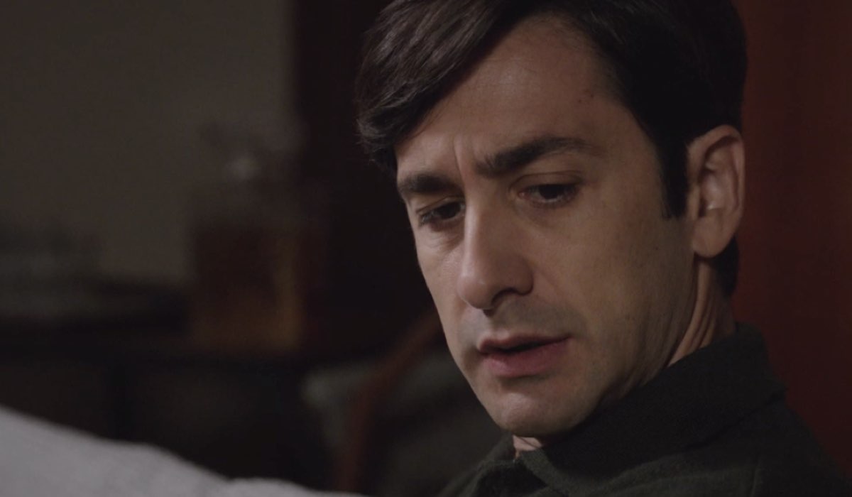 Piero Cardano (Mario Oradei) in una scena della puntata 43 de “Il Paradiso Delle Signore 10”. Credits: Rai.