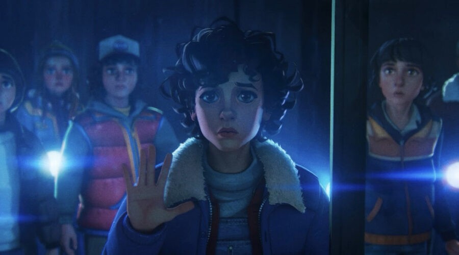 Stranger Things - Storie Dal 1985 Immagine Di Scena Credits Netflix