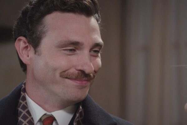 Francesco Ferdinandi (Cesare Brugnoli) in una scena della puntata 69 de “Il Paradiso Delle Signore 10”. Credits: Rai.