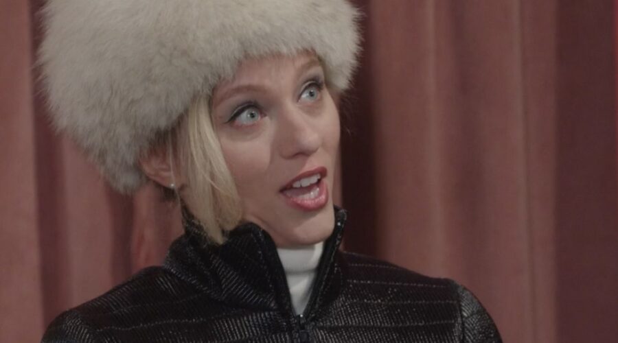 Francesca Del Fa (Irene Cipriani) in una scena della puntata 74 de “Il Paradiso Delle Signore 10”. Credits: Rai.