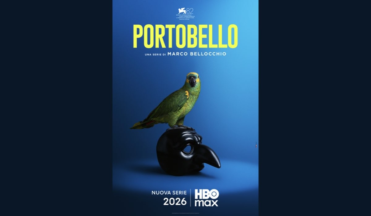 La locandina di “Portobello”, per la regia di Marco Bellocchio. Credits: HBO Max Italia.