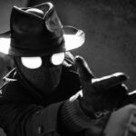 Nicolas Cage (Ben Reilly) in una scena di “Spider-Noir”. Credits: Prime Video.