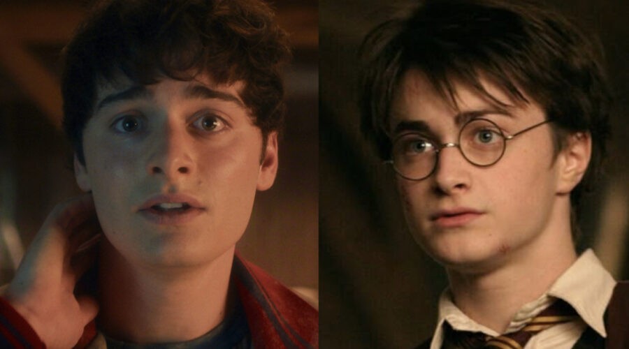 Noah Schnapp In Stranger Things 5 E Daniel Radcliffe In Harry Potter 3 Credits Netflix E Warner