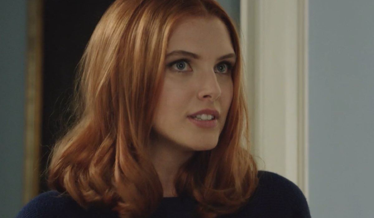 Arianna Amadei (Odile di Sant'Erasmo) in una scena della puntata 61 de “Il Paradiso Delle Signore 10”. Credits: Rai.