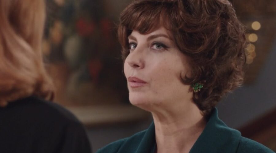 Vanessa Gravina (Adelaide di Sant'Erasmo) in una scena della puntata 82 de “Il Paradiso Delle Signore 10”. Credits: Rai.