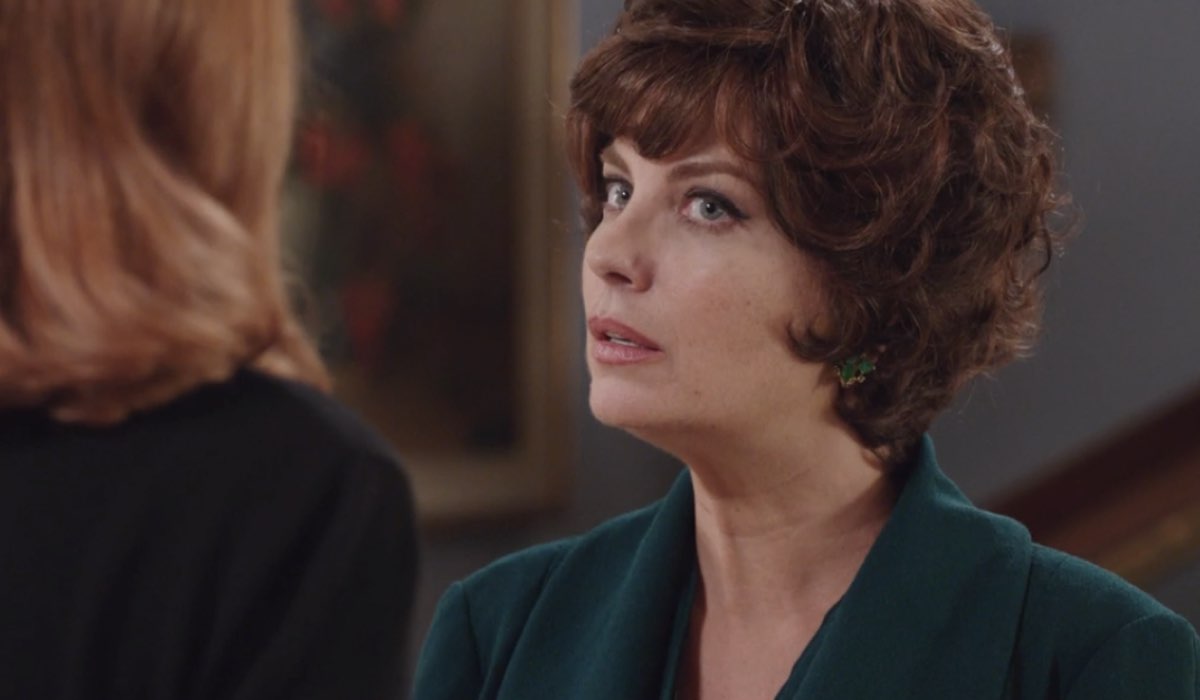 Vanessa Gravina (Adelaide di Sant'Erasmo) in una scena della puntata 82 de “Il Paradiso Delle Signore 10”. Credits: Rai.