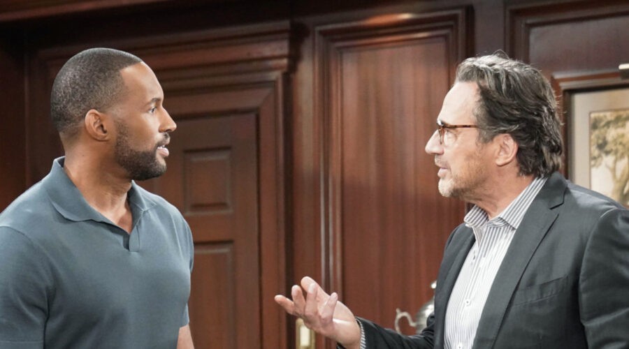 Beautiful Xxxiv - 9265 Canale 5 - 1a Tv Lawrence Saint-victor (Carter Walton) E Thorsten Kaye (Ridge Forrester) Credits Rete In Rete