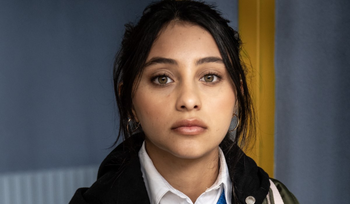 Ludovica Nasti (Lucia Ruotolo) in una scena de “La Preside”. Credits: Duccio Giordano/Rai.