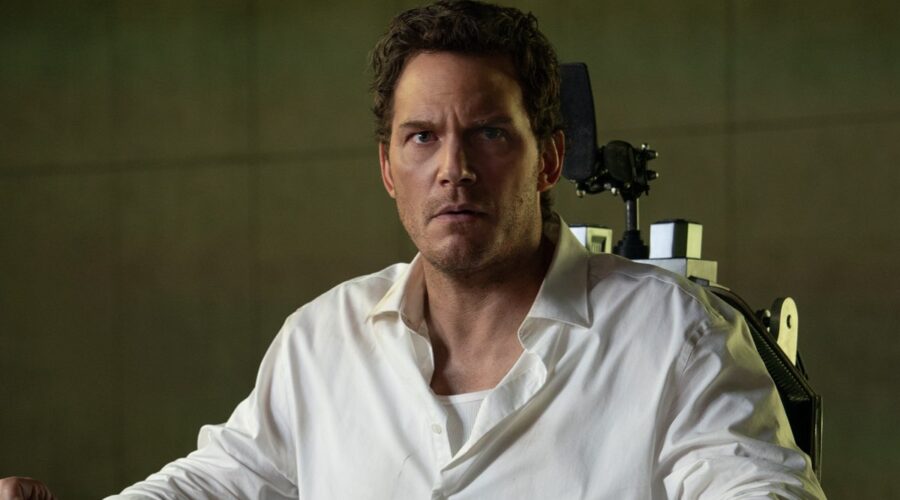 Chris Pratt (Detective Chris Raven) in una scena di “Mercy: Sotto Accusa”. Credits: Eagle Pictures.
