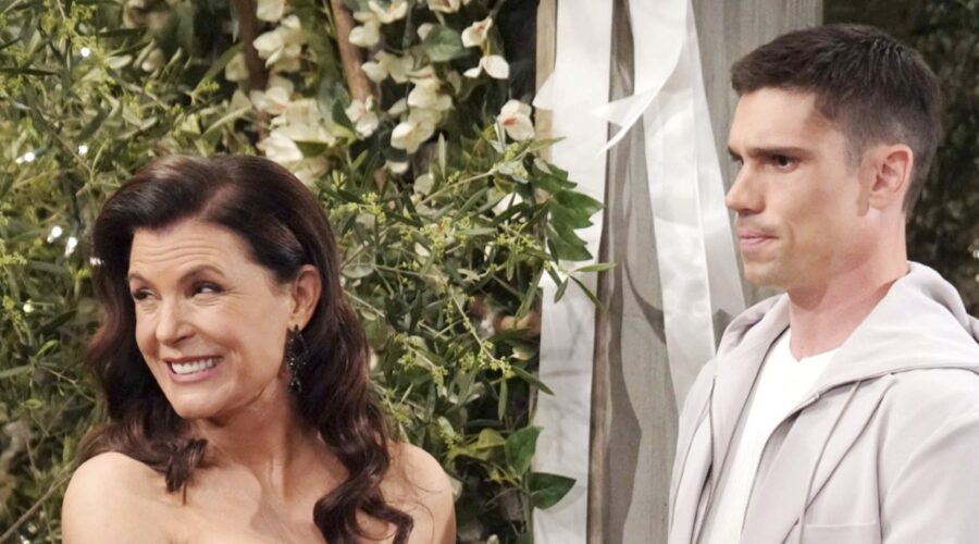 Beautiful Xxxv - 9279 Canale 5 Kimberlin Brown (Sheila Carter) E Tanner Novlan (John 'finn' Finnegan) Credits Rete In Rete