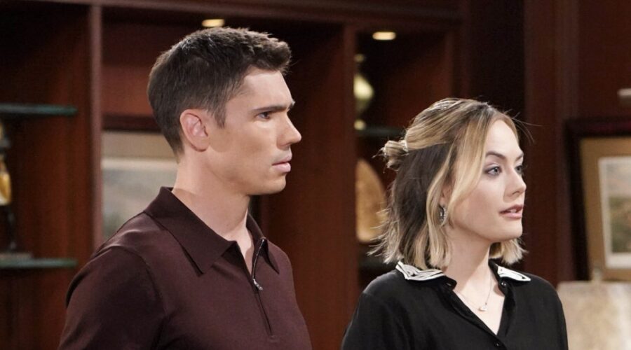 Beautiful Xxxv - 9288 Canale 5 Tanner Novlan (John 'finn' Finnegan) E Annika Noelle (Hope Logan) Credits Rete In Rete