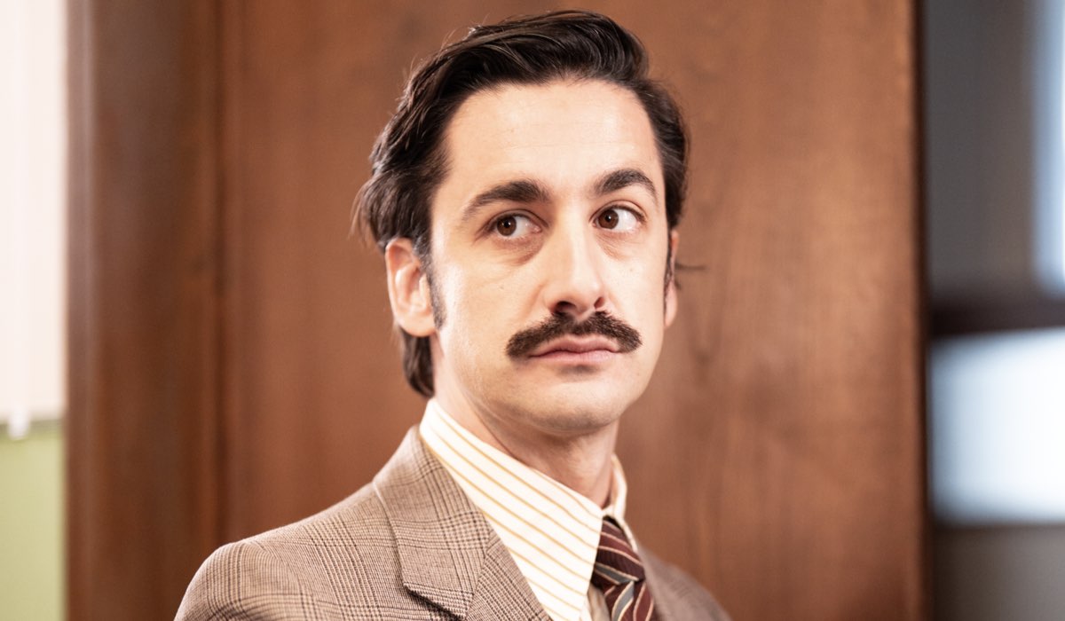 Piero Cardano (Riccardo Tosi) in una scena di “Cuori 3”. Credits: Rai.